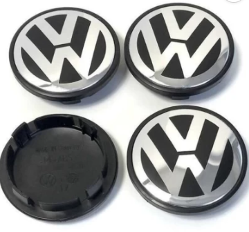 Volkswagen wheel center caps 65mm