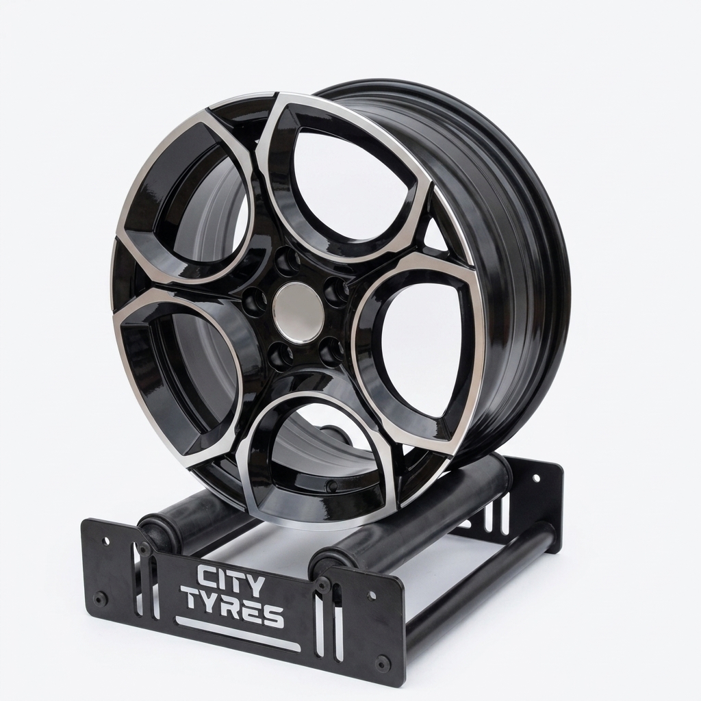 VW 15" Golf 8.5 GTI "Queenstown" Style Alloy Wheels | 5x100 (Gloss Black Machined Face)
