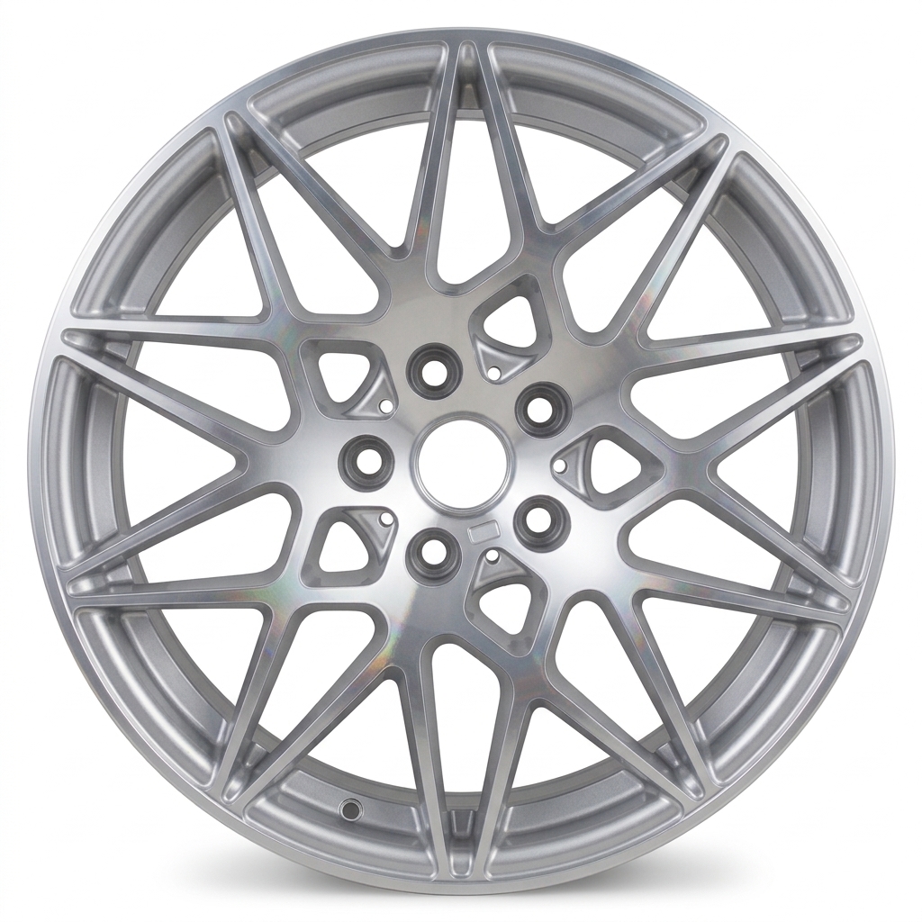 BMW 19" BMW M4 Competition / ZCP "666M" Style Alloy Wheels | 5x120 (Hyper Silver)